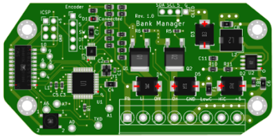 BankManager™ Gen 2 circuit board