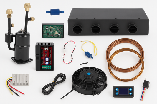 Temptress 12V DC Powered RV/Tiny Home Air Conditioner